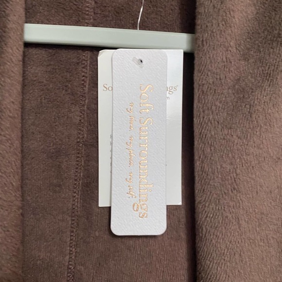 Soft Surroundings Long Vest, Size 1X, NWT - Picture 3 of 5